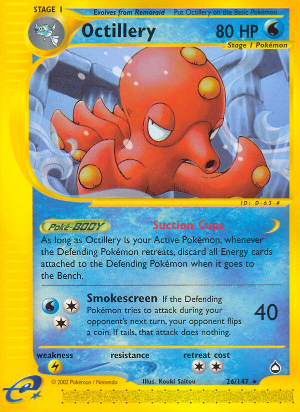 Octillery (26/147) [Aquapolis] | Exor Games New Glasgow