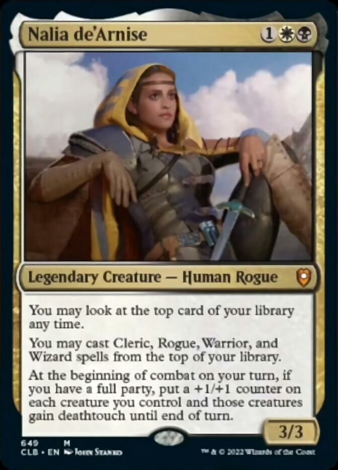 Nalia de'Arnise [Commander Legends: Battle for Baldur's Gate] | Exor Games New Glasgow
