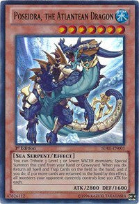 Poseidra, the Atlantean Dragon [SDRE-EN001] Ultra Rare | Exor Games New Glasgow