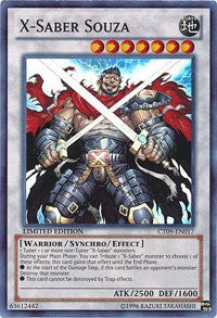 X-Saber Souza [CT09-EN017] Super Rare | Exor Games New Glasgow