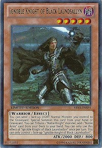 Ignoble Knight of Black Laundsallyn [ABYR-EN000] Super Rare | Exor Games New Glasgow