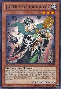 Justice of Prophecy [ABYR-EN023] Rare | Exor Games New Glasgow