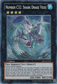 Number C32: Shark Drake Veiss (UTR) [ABYR-EN039] Ultimate Rare | Exor Games New Glasgow