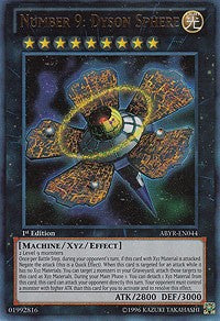 Number 9: Dyson Sphere (UTR) [ABYR-EN044] Ultimate Rare | Exor Games New Glasgow