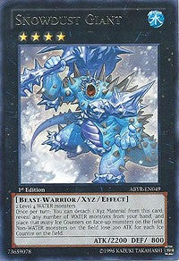 Snowdust Giant [ABYR-EN049] Rare | Exor Games New Glasgow