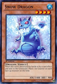 Snow Dragon [ABYR-EN094] Common | Exor Games New Glasgow