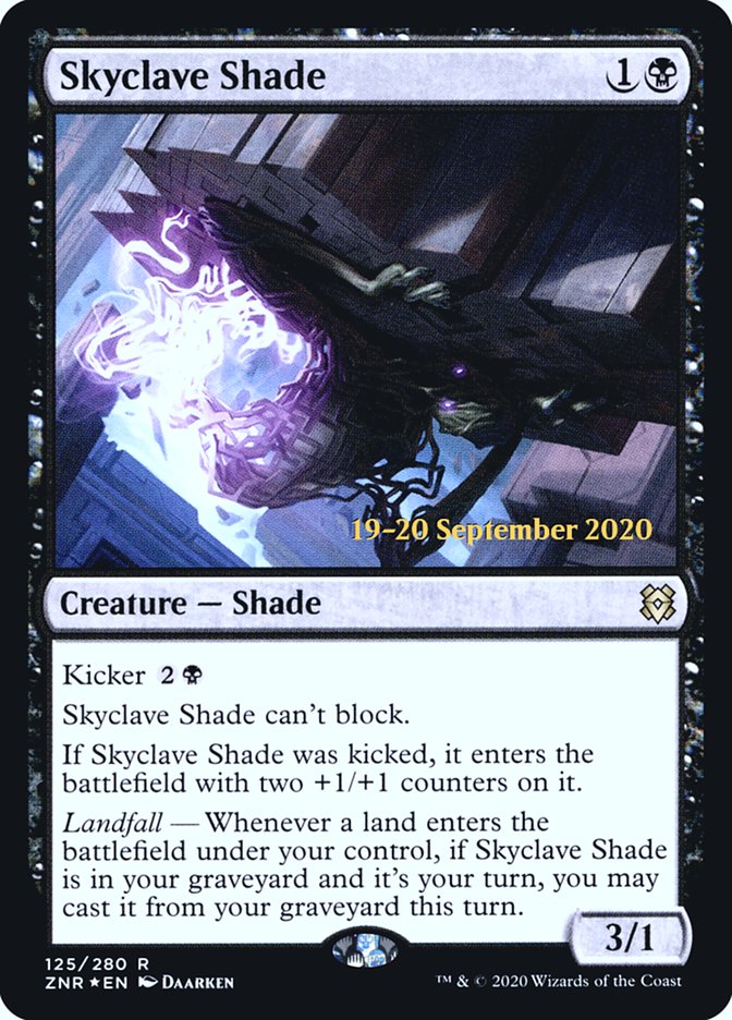 Skyclave Shade  [Zendikar Rising Prerelease Promos] | Exor Games New Glasgow