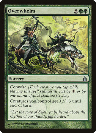 Overwhelm [Ravnica: City of Guilds] | Exor Games New Glasgow