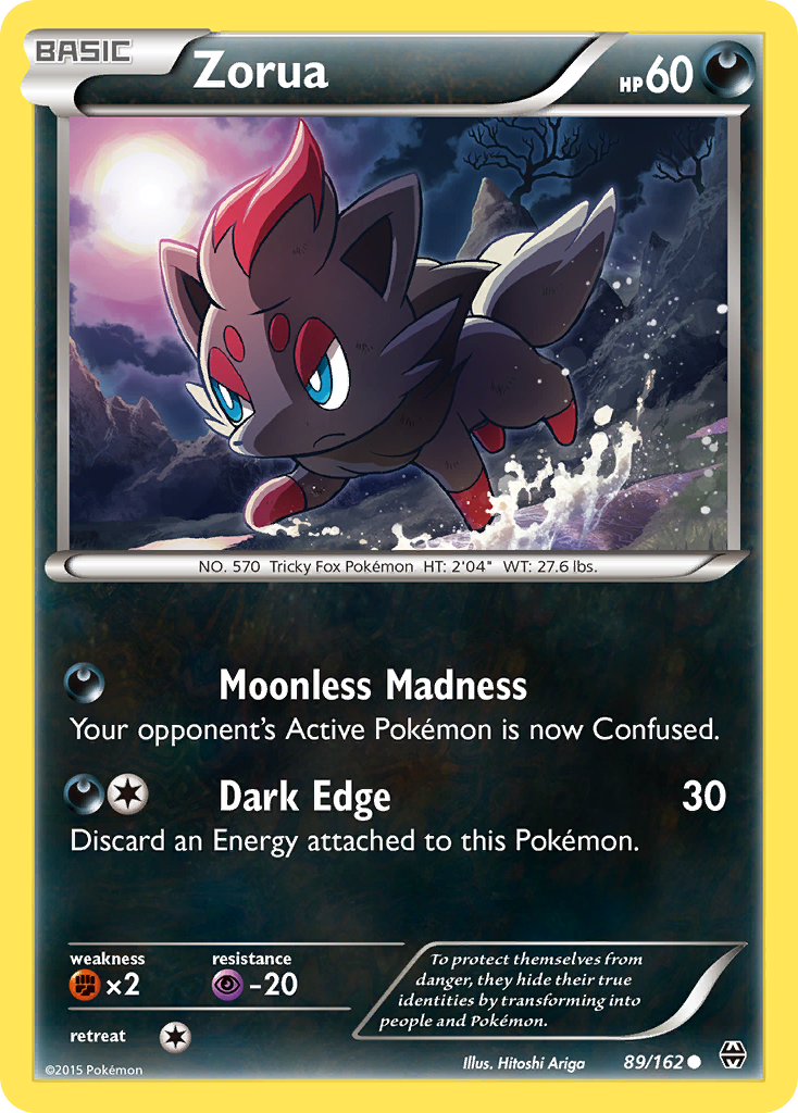 Zorua (89/162) [XY: BREAKthrough] | Exor Games New Glasgow