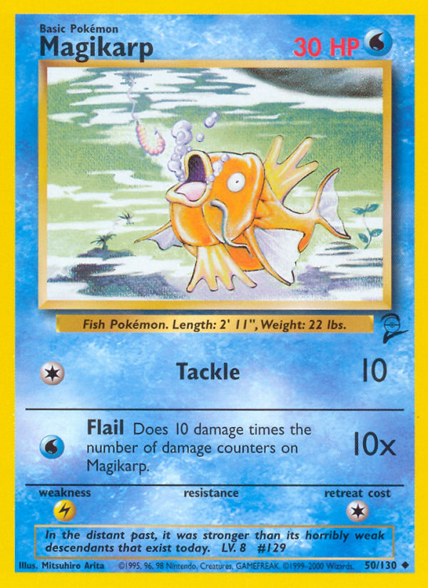 Magikarp (50/130) [Base Set 2] | Exor Games New Glasgow