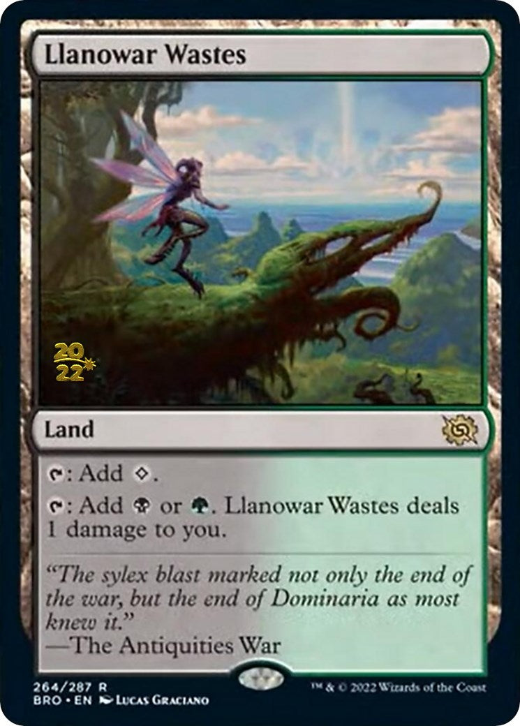 Llanowar Wastes [The Brothers' War: Prerelease Promos] | Exor Games New Glasgow