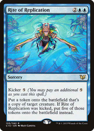 Rite of Replication [Commander 2015] | Exor Games New Glasgow