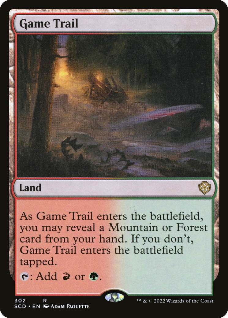 Game Trail [Starter Commander Decks] | Exor Games New Glasgow