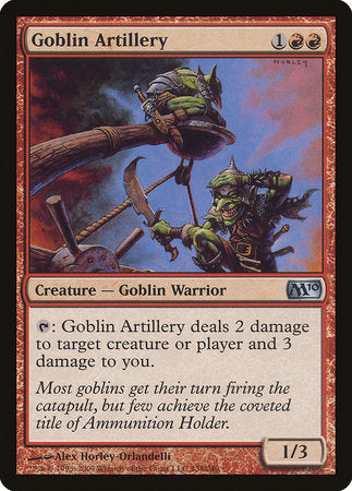 Goblin Artillery [Magic 2010] | Exor Games New Glasgow