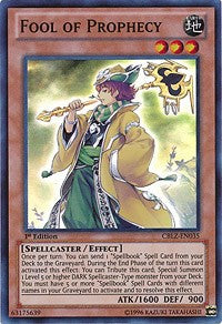 Fool of Prophecy [CBLZ-EN035] Super Rare | Exor Games New Glasgow