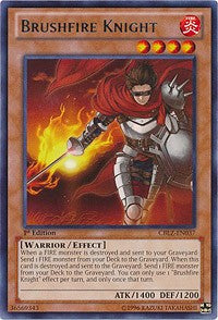 Brushfire Knight [CBLZ-EN037] Rare | Exor Games New Glasgow