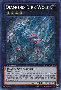 Diamond Dire Wolf [CBLZ-EN051] Secret Rare | Exor Games New Glasgow