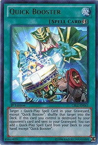 Quick Booster [CBLZ-EN065] Ultra Rare | Exor Games New Glasgow