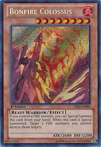 Bonfire Colossus [CBLZ-EN084] Secret Rare | Exor Games New Glasgow