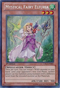 Mystical Fairy Elfuria [CBLZ-EN085] Secret Rare | Exor Games New Glasgow