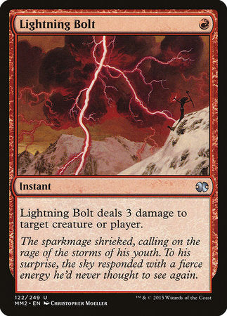 Lightning Bolt [Modern Masters 2015] | Exor Games New Glasgow