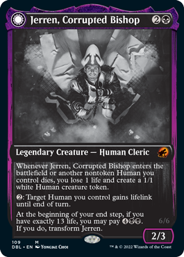 Jerren, Corrupted Bishop // Ormendahl, the Corrupted [Innistrad: Double Feature] | Exor Games New Glasgow