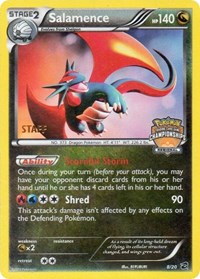 Salamence (8/20) (Regional Championship Promo Staff) [Black & White: Dragon Vault] | Exor Games New Glasgow