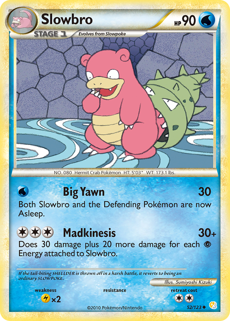 Slowbro (52/123) [HeartGold & SoulSilver: Base Set] | Exor Games New Glasgow