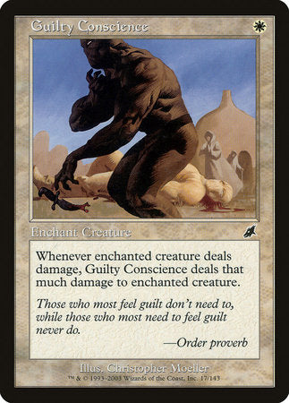 Guilty Conscience [Scourge] | Exor Games New Glasgow