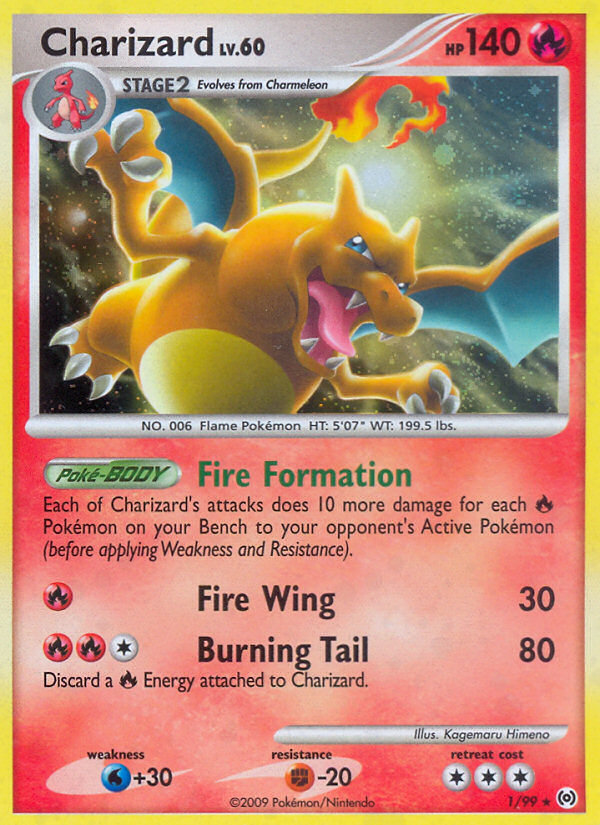 Charizard (1/99) [Platinum: Arceus] | Exor Games New Glasgow