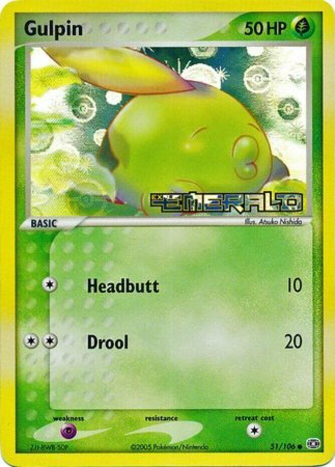 Gulpin (51/106) (Stamped) [EX: Emerald] | Exor Games New Glasgow