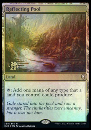 Reflecting Pool [Commander Legends: Battle for Baldur's Gate Prerelease Promos] | Exor Games New Glasgow