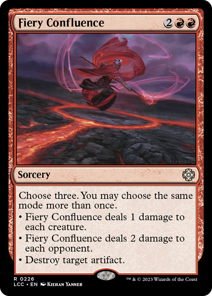 Fiery Confluence [The Lost Caverns of Ixalan Commander] | Exor Games New Glasgow