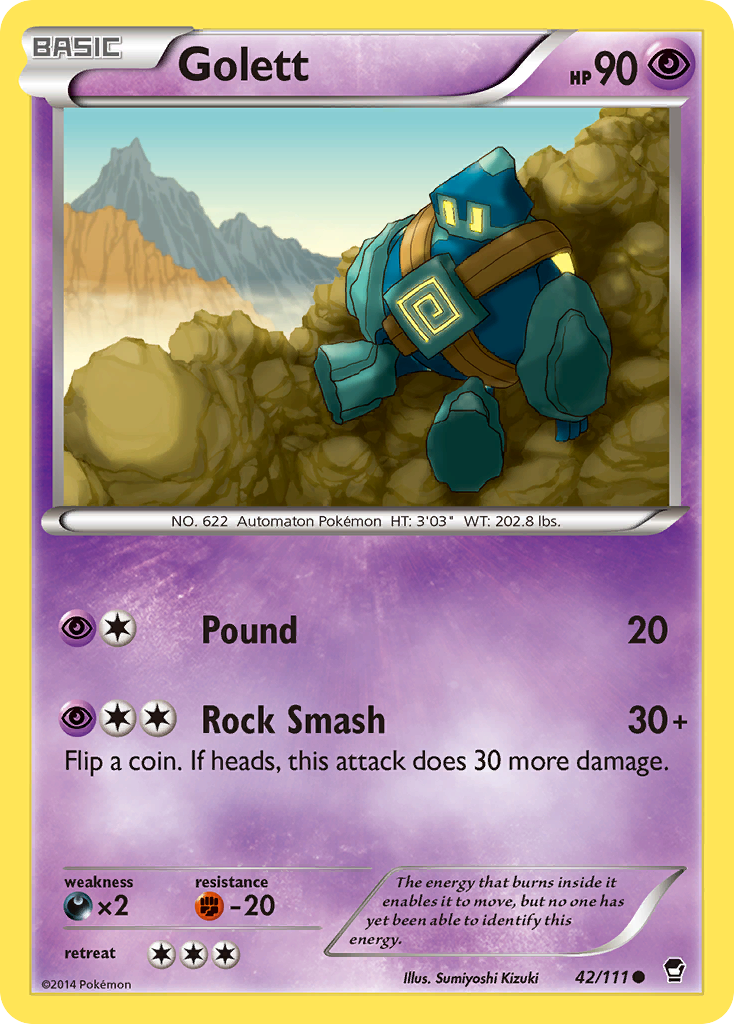 Golett (42/111) [XY: Furious Fists] | Exor Games New Glasgow