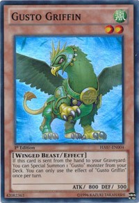 Gusto Griffin [HA07-EN004] Super Rare | Exor Games New Glasgow