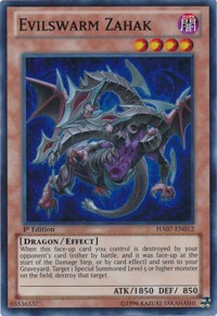 Evilswarm Zahak [HA07-EN012] Super Rare | Exor Games New Glasgow