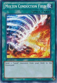 Molten Conduction Field [HA07-EN025] Secret Rare | Exor Games New Glasgow