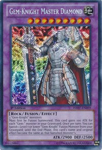 Gem-Knight Master Diamond [HA07-EN059] Secret Rare | Exor Games New Glasgow