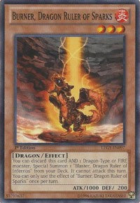 Burner, Dragon Ruler of Sparks [LTGY-EN097] Common | Exor Games New Glasgow