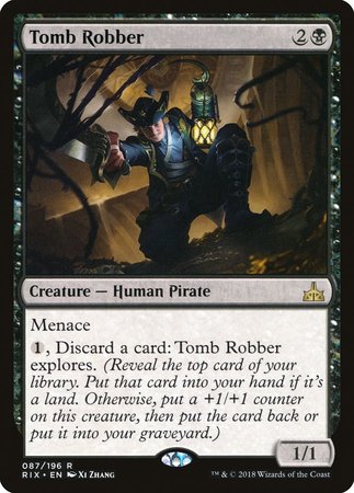 Tomb Robber [Rivals of Ixalan] | Exor Games New Glasgow