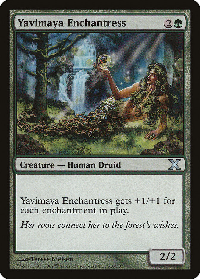 Yavimaya Enchantress [Tenth Edition] | Exor Games New Glasgow