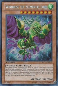 Windrose the Elemental Lord [LTGY-EN037] Secret Rare | Exor Games New Glasgow