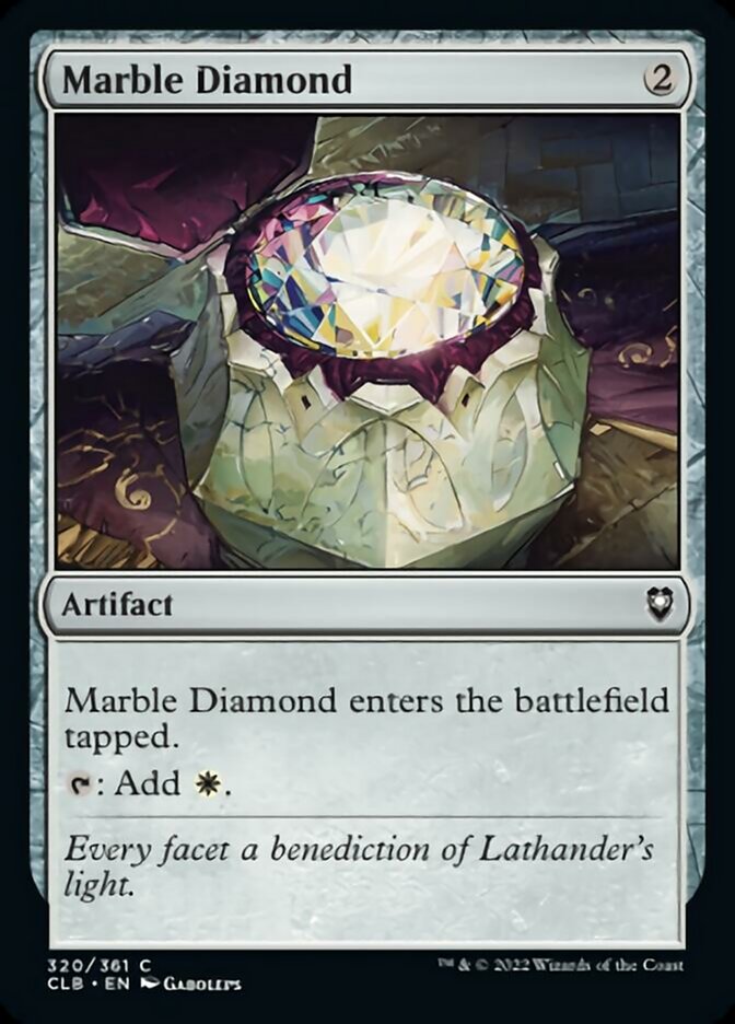 Marble Diamond [Commander Legends: Battle for Baldur's Gate] | Exor Games New Glasgow