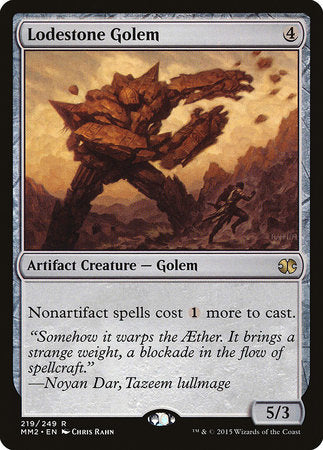 Lodestone Golem [Modern Masters 2015] | Exor Games New Glasgow