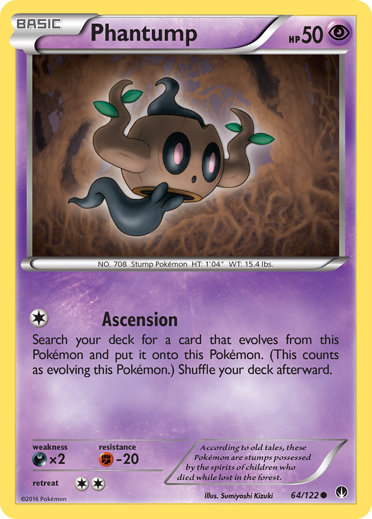 Phantump (64/122) [XY: BREAKpoint] | Exor Games New Glasgow