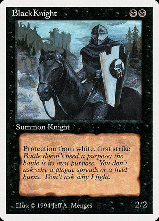 Black Knight [Summer Magic / Edgar] | Exor Games New Glasgow