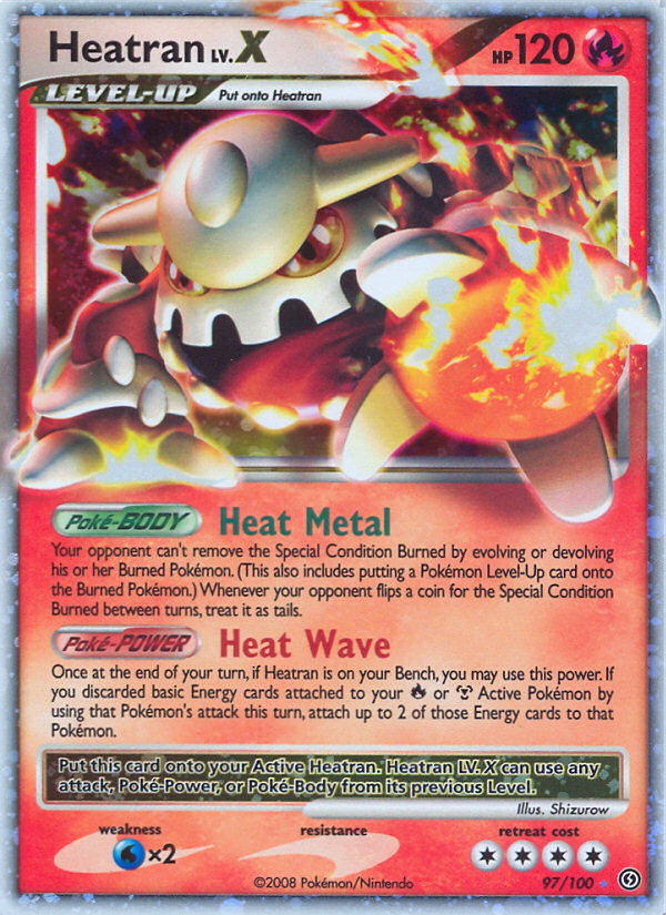 Heatran LV.X (97/100) [Diamond & Pearl: Stormfront] | Exor Games New Glasgow