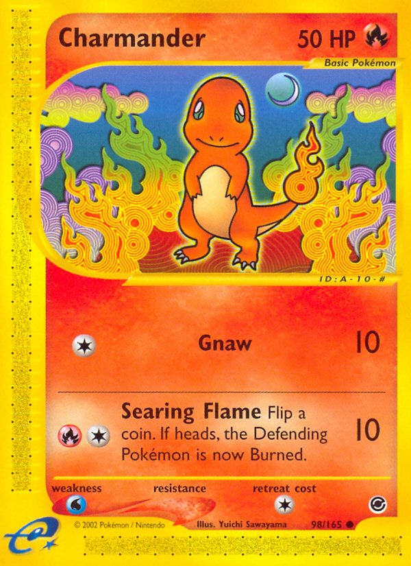 Charmander (98/165) [Expedition: Base Set] | Exor Games New Glasgow