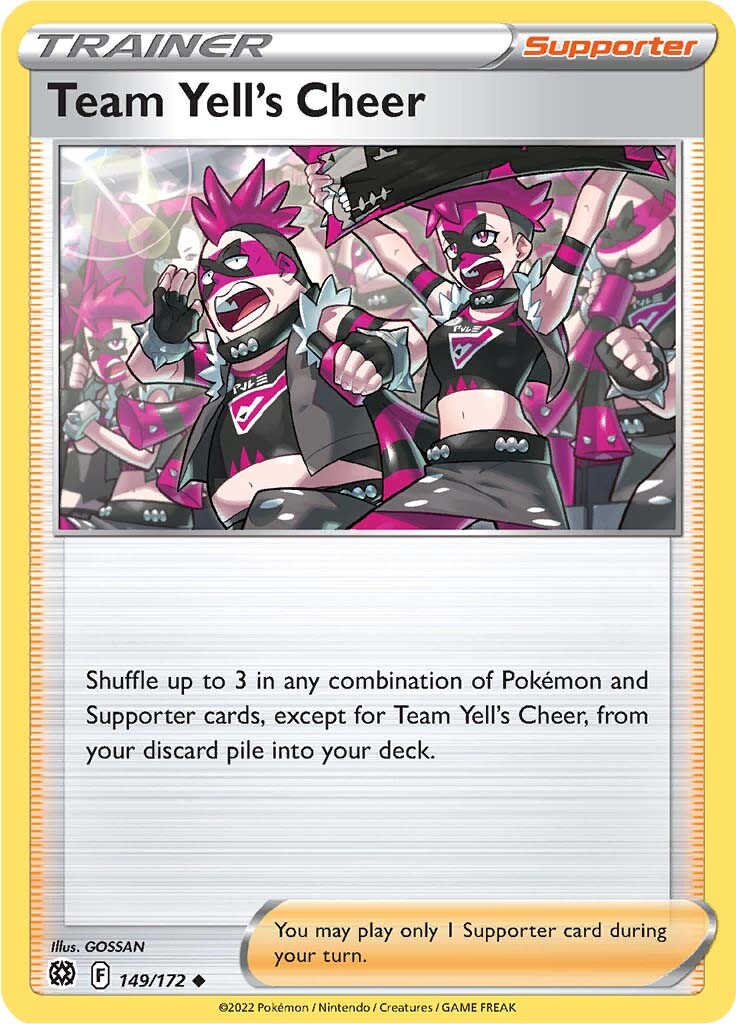 Team Yell's Cheer (149/172) [Sword & Shield: Brilliant Stars] | Exor Games New Glasgow