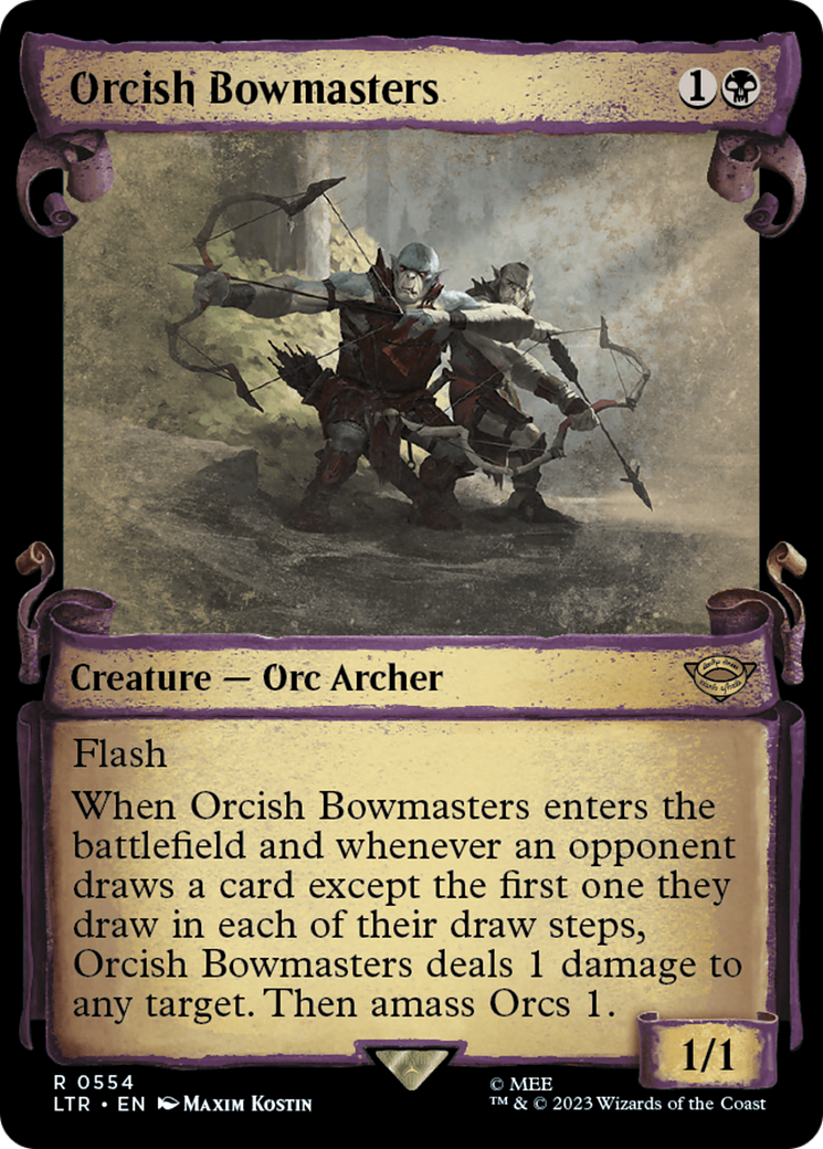 Orcish Bowmasters [The Lord of the Rings: Tales of Middle-Earth Showcase Scrolls] | Exor Games New Glasgow